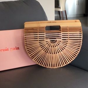 Cult Gia bamboo ark bag. Box included. Perfect condition, only used once.